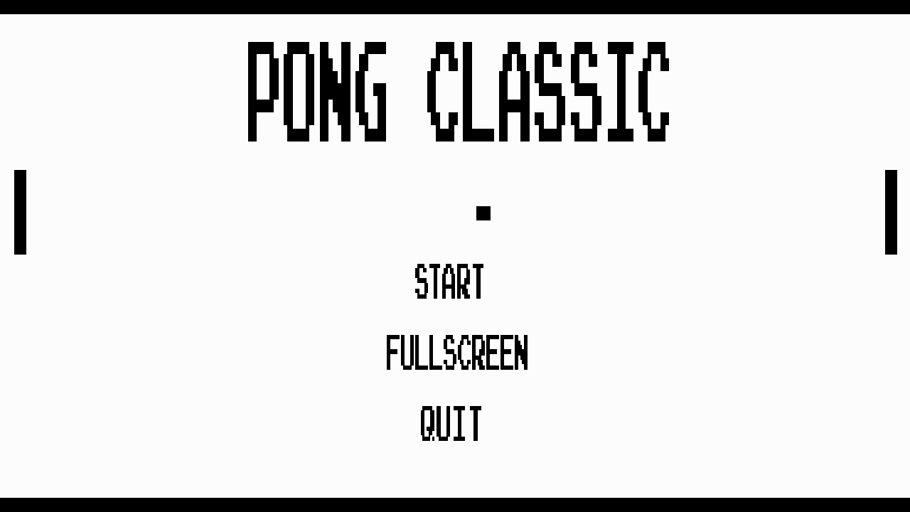 Pong Classic!