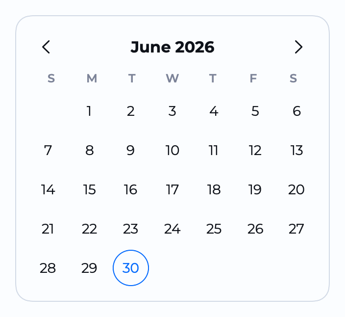 Calendar