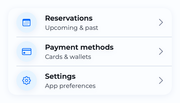 MenuCard