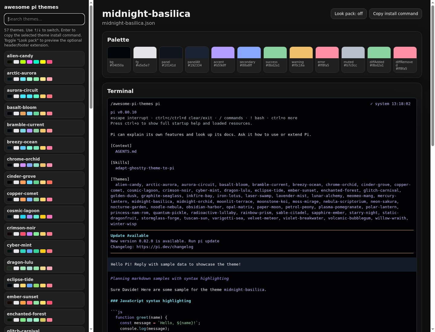 Screenshot of midnight-basilica