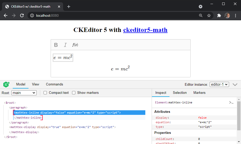 Ckeditor5-math - Npm