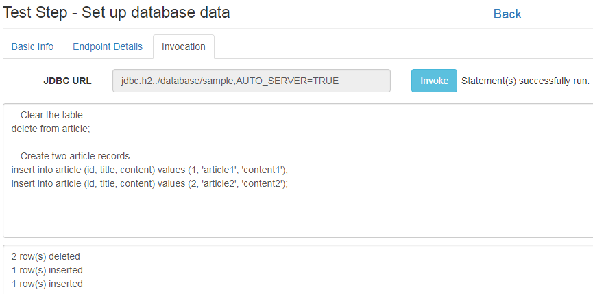 Database Setup