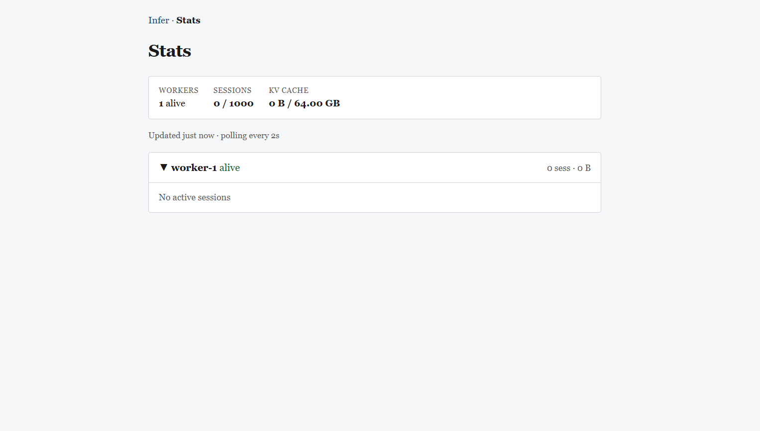 Stats UI