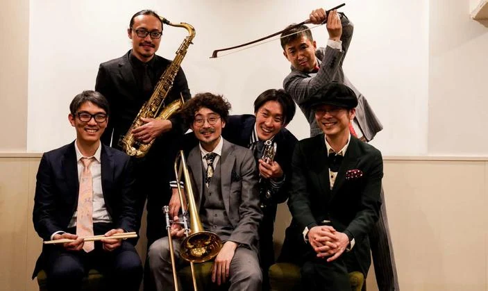 今西佑介セクステットのメンバー集合写真