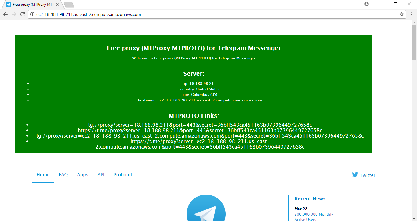 mtproto-proxy-server