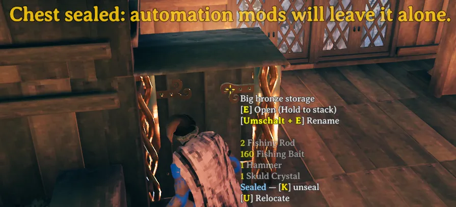 A sealed chest in Hoard