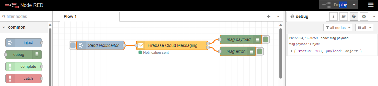 FCM Custom Node Screen Shot