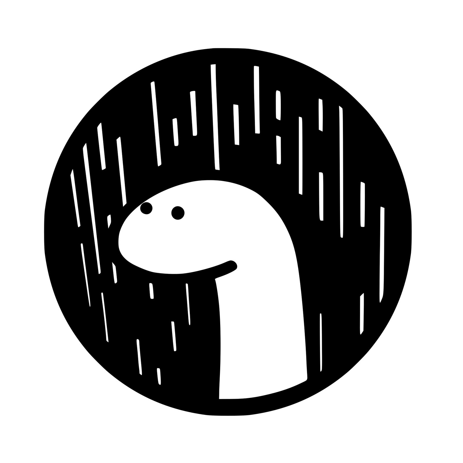 O logo do Deno, runtime de JavaScript/TypeScript seguro por padrão.