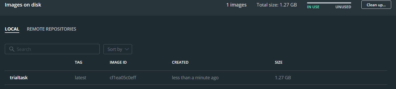 Docker image created. Why is it so large?