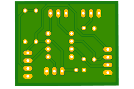 amp pcb bottom