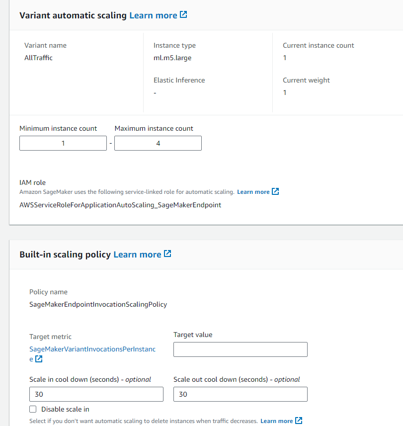 Autoscale For Variants