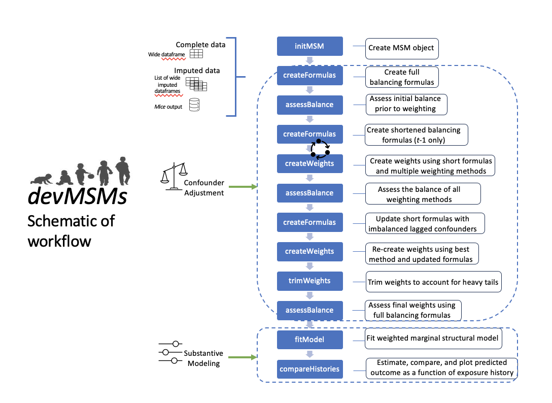 devMSMs schematic of workflow