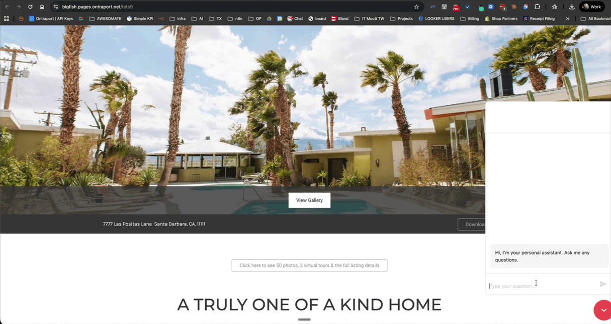 npmjs.com page for the @n8n/chat package showing styling and configuration documentation