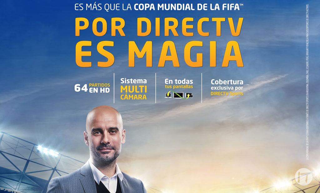 DIRECTV anuncia la transmisión de todos los partidos de la Copa Mundial de la FIFA 2018 en Realidad Virtual  en Latinoamérica
