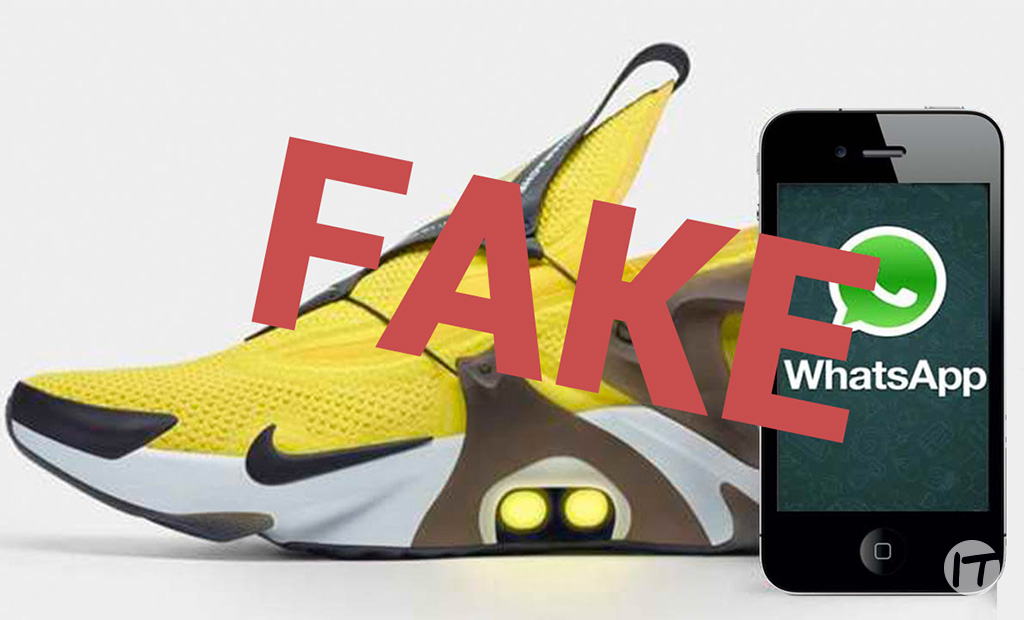 ESET advierte de engaño a través de WhatsApp que hace creer que Adidas está donando zapatillas