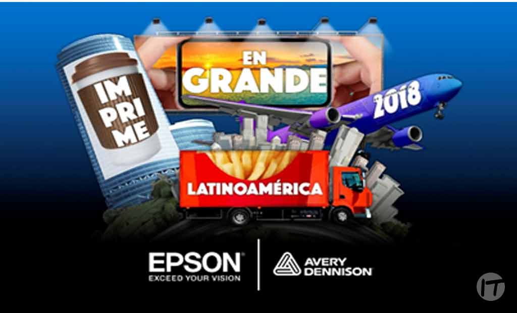 Epson y Avery Dennison abren el concurso “Imprime en grande” en Latinoamérica