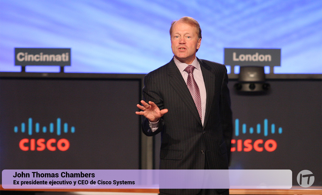 John Chambers, ex CEO de Cisco, busca darle batalla a Amazon