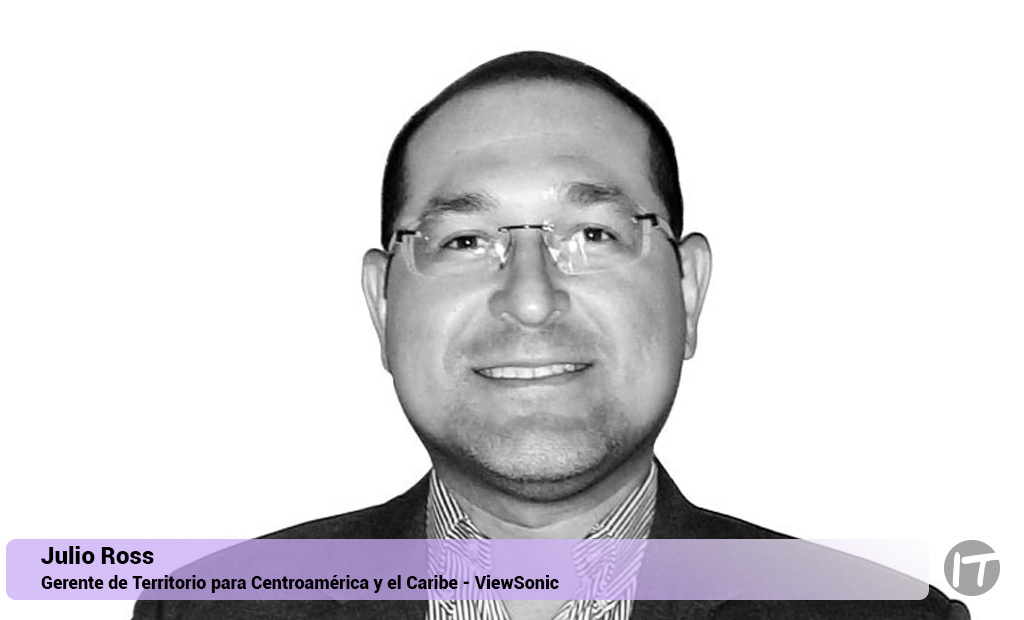 Julio Ross asume funciones como Gerente de Territorio de ViewSonic para Centroamérica y el Caribe
