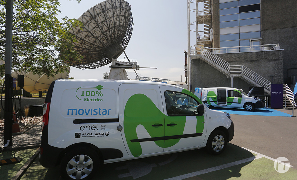 Movistar Chile se transforma en la primera telco del país en incorporar vehículos eléctricos a su flota