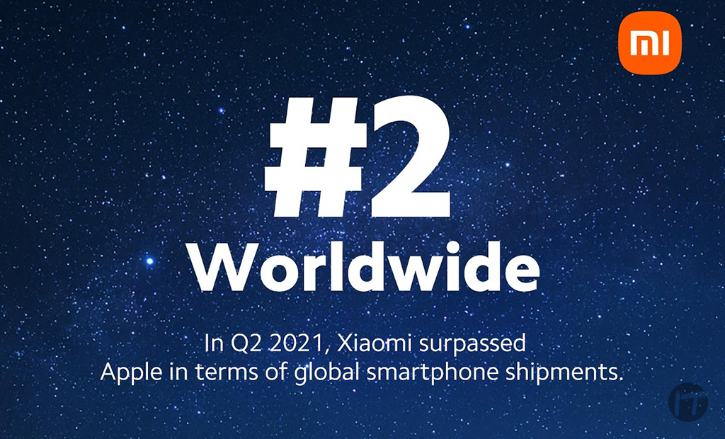 Xiaomi se sitúa por primera vez en el segundo lugar del mercado mundial de smartphones