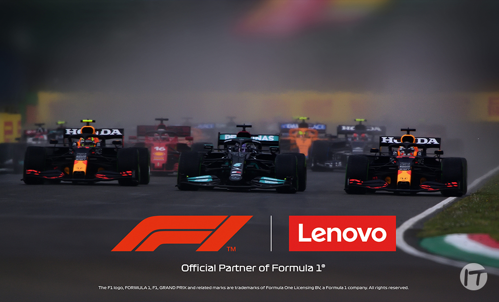 Lenovo anuncia su alianza con Fórmula 1 para llevar tecnología de vanguardia a sus operaciones