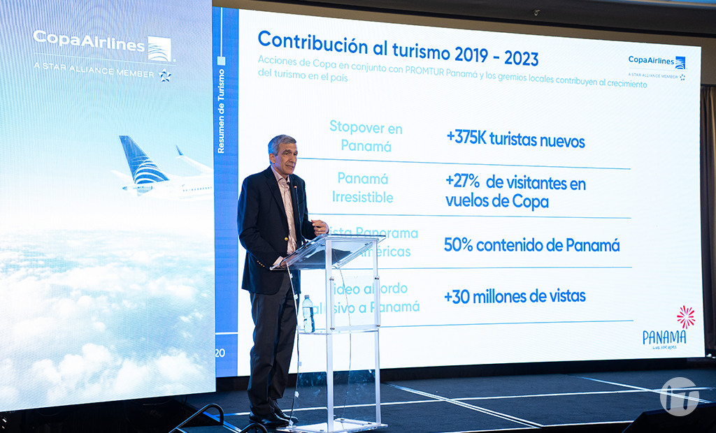 Copa Airlines presenta sus planes de crecimiento y contribución al desarrollo de Panamá.