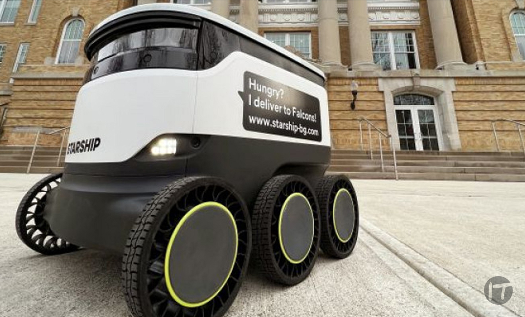 Goodyear extiende la tecnología de llantas sin aire a robots autónomos 