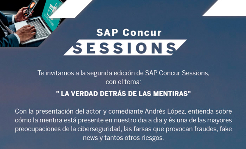 SAP anuncia la segunda versión del SAP concur sessions: La verdad detrás de las mentiras 