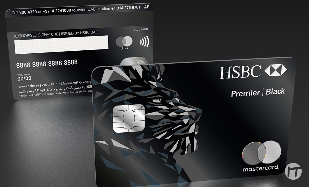 IDEMIA entrega nueva tarjeta de crédito HSBC Black en metal