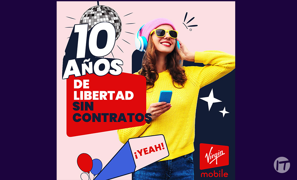 Virgin Mobile celebra 10 años en Chile con promociones y regalos para sus usuarios