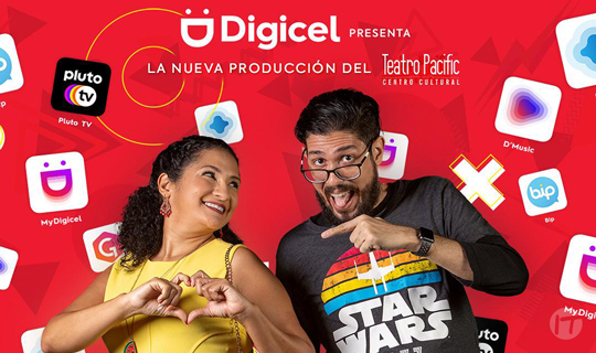 Digicel pone en escena comedia romántica ‘Un clic entre 2’