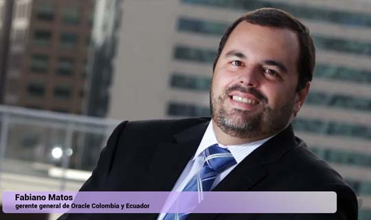 El ejecutivo brasilero Fabiano Matos asume la presidencia de Oracle en Colombia y Ecuador