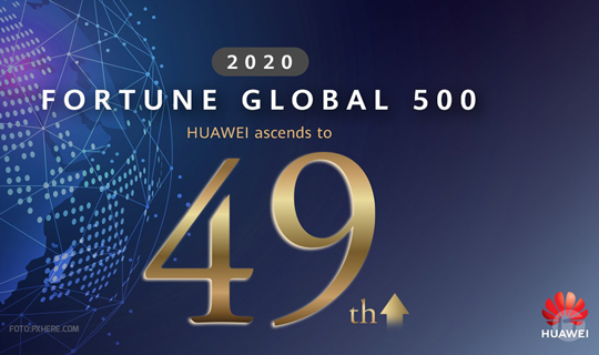 Huawei sube de posición en el ranking de ‘Fortune Global 500’