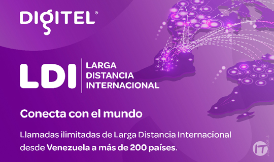 Digitel ofrece el nuevo Servicio LDI para llamadas de larga distancia internacional
