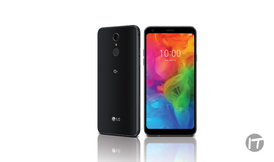 LG anuncia su nuevo smartphone Q7 con funcionalidades premium
