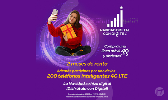 Digitel lanza la promoción “Navidad digital con Digitel”