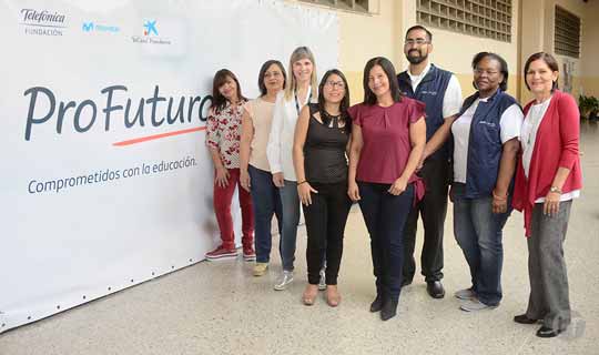 Fundación Telefónica Movistar lleva programa de educación digital ProFuturo a 16 escuelas de Fe y Alegría