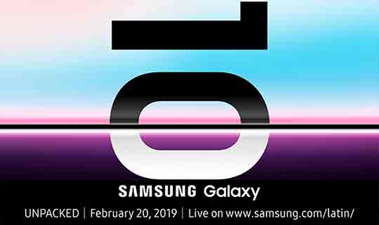 Samsung anuncia fecha de su nuevo Galaxy 10
