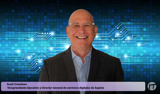 Equinix nombra a Scott Crenshaw como Vicepresidente Ejecutivo y Director General de servicios digitales