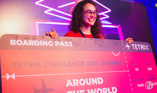 TETRIX, el mayor desafío universitario del mundo, corona a una estudiante chilena con el primer lugar en su edición 2021
