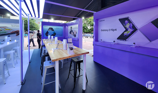 Samsung inaugura su Galaxy Studio en Caracas, un espacio para conocer los Galaxy Z Flip4 y Galaxy Z Fold4