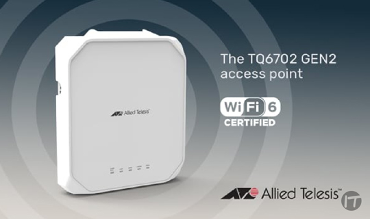 Allied Telesis anuncia el access point TQ6702 GEN2 Wi-Fi 6
