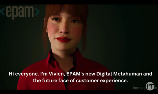 EPAM demostró Realidad Virtual potenciada por 5G y tecnología metahumana digital en su participación en el MWC 2023