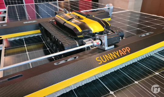 Sunny App: empresa colombiana lanza robot para la limpieza de paneles solares