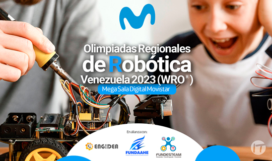 Movistar es sede de las Olimpiadas Regionales de Robótica que se celebran por primera vez en Venezuela