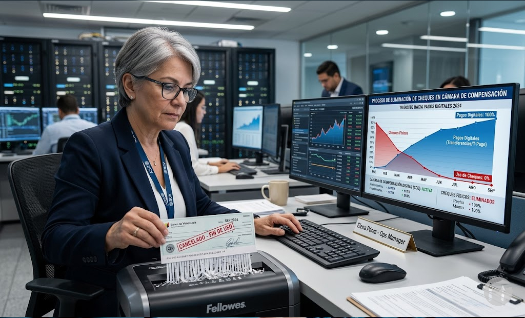 Desincorporación del cheque del sistema de cámara de compensación electrónica