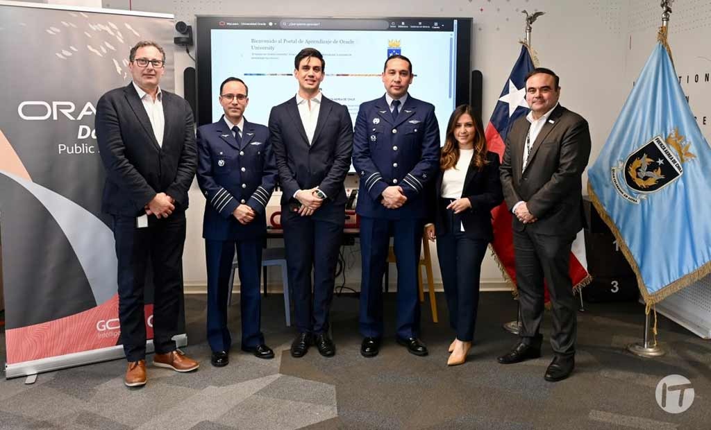 Fuerza Aérea de Chile y Oracle firmaron un convenio para impulsar la formación tecnológica del personal