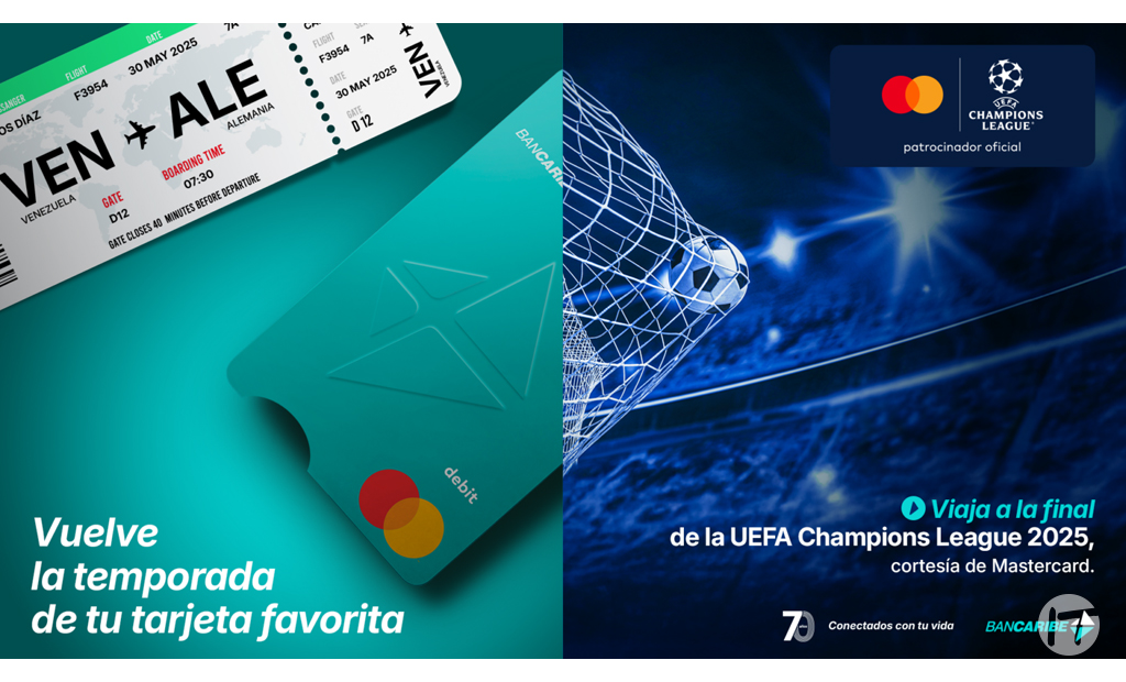 Mastercard y Bancaribe te llevan a la final de la UEFA Champions League