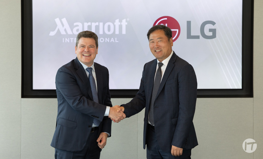 LG Electronics y Marriott International lanzan una alianza para impulsar la próxima generación de hoteles inteligentes