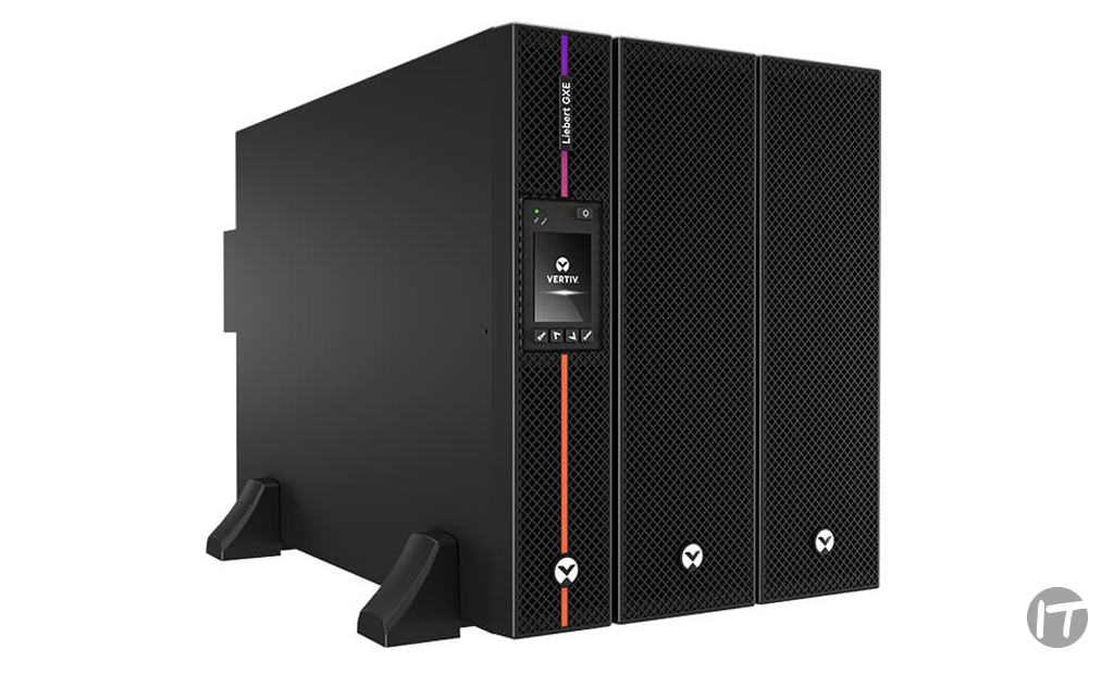 Vertiv presenta un UPS compacto y de alta densidad de potencia